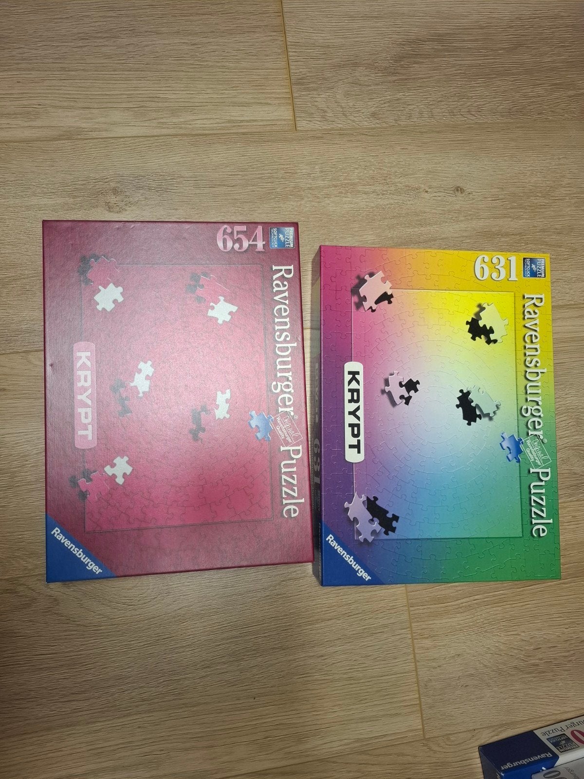 2 puzzels, Ophalen, 500 t/m 1500 stukjes, Zo goed als nieuw
