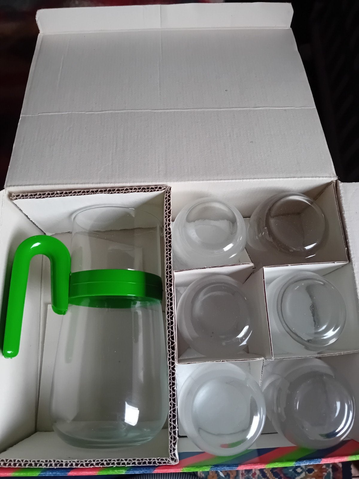 NIEUW 7 delig glasservies Bormioli Rocco, Ophalen, Nieuw