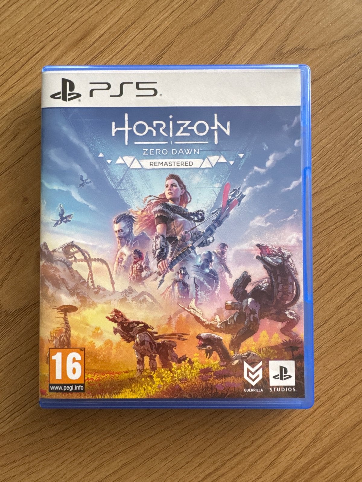 Horizon Zero Dawn Remastered PS5, 1 speler, Ophalen of Verzenden, Zo goed als nieuw, Role Playing Game (Rpg)