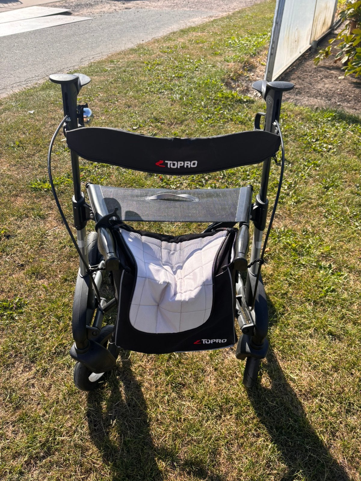 Nette Topro Troja rollator met tas, Ophalen, Lichtgewicht, Zo goed als nieuw