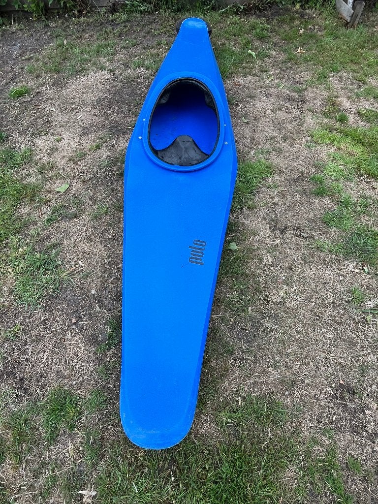 Leuke kano  3 meter lang  blauw  Polo exo met peddel, Ophalen, Gebruikt, Eén persoon, Overige typen