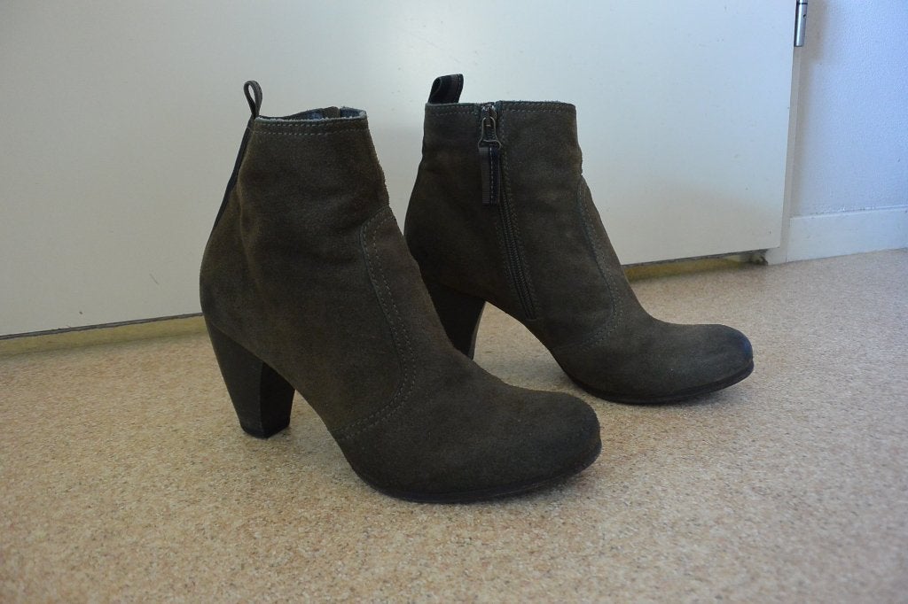Annette Görtz enkel laarsjes 40 suede taupe, Overige kleuren, Lage of Enkellaarzen, Annette Görtz, Ophalen of Verzenden
