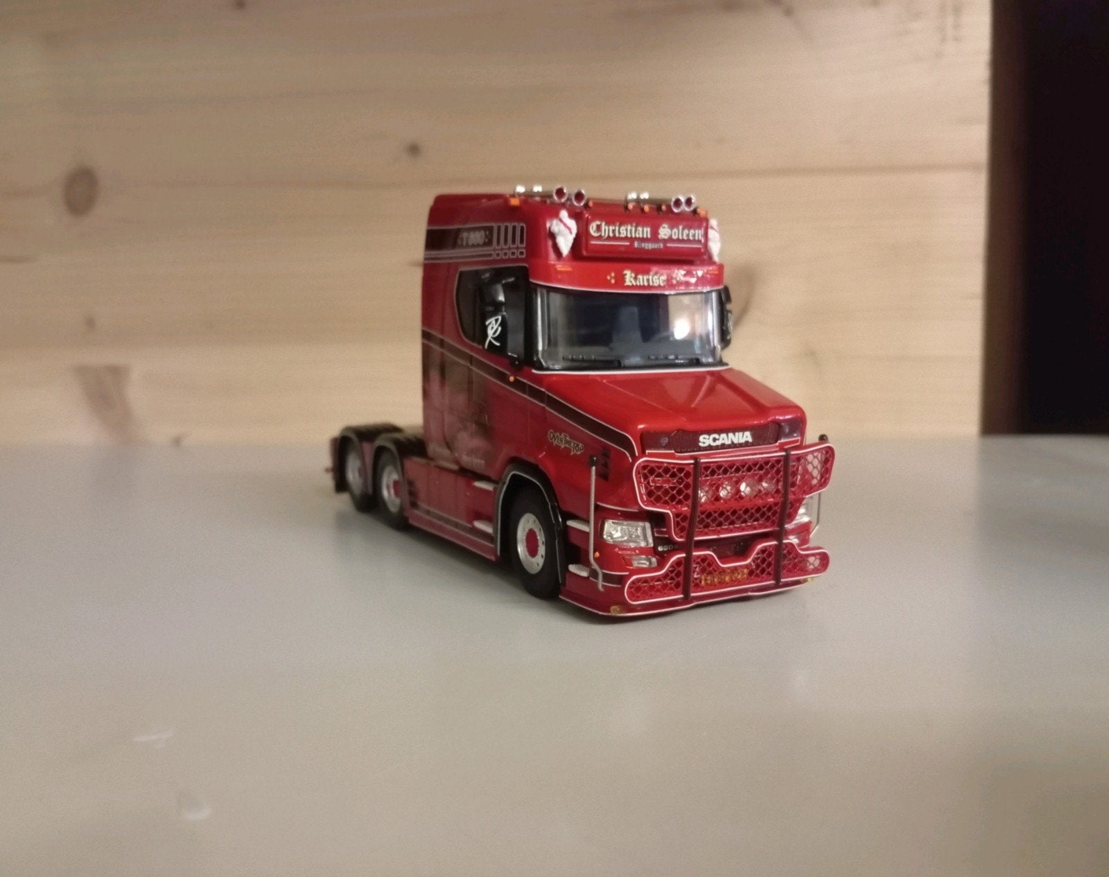 Scania T Christian Soleen WSI, Hobby en Vrije tijd, Modelauto's | 1:50, Ophalen of Verzenden, Nieuw, Bus of Vrachtwagen, Wsi