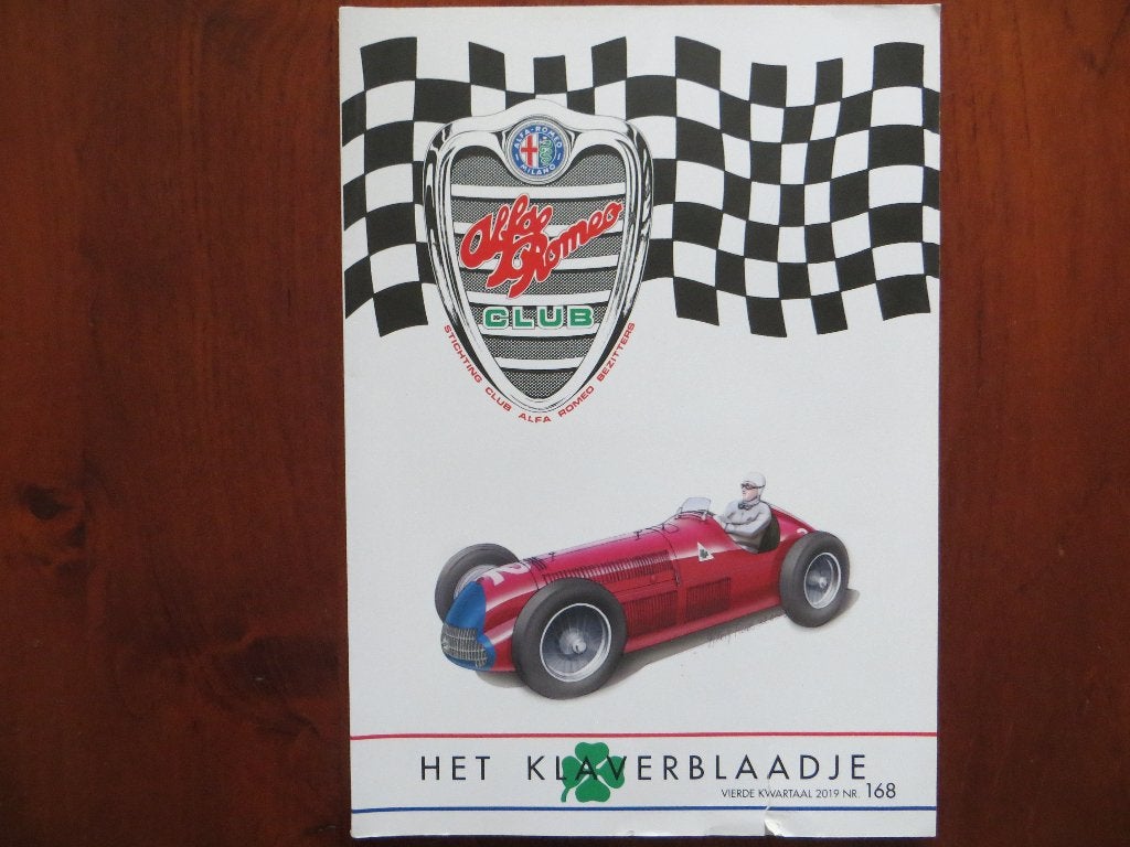 Alfa Romeo Het Klaverblaadje 168 Coverstory 158, Zagato, Ophalen of Verzenden, Zo goed als nieuw, Alfa Romeo