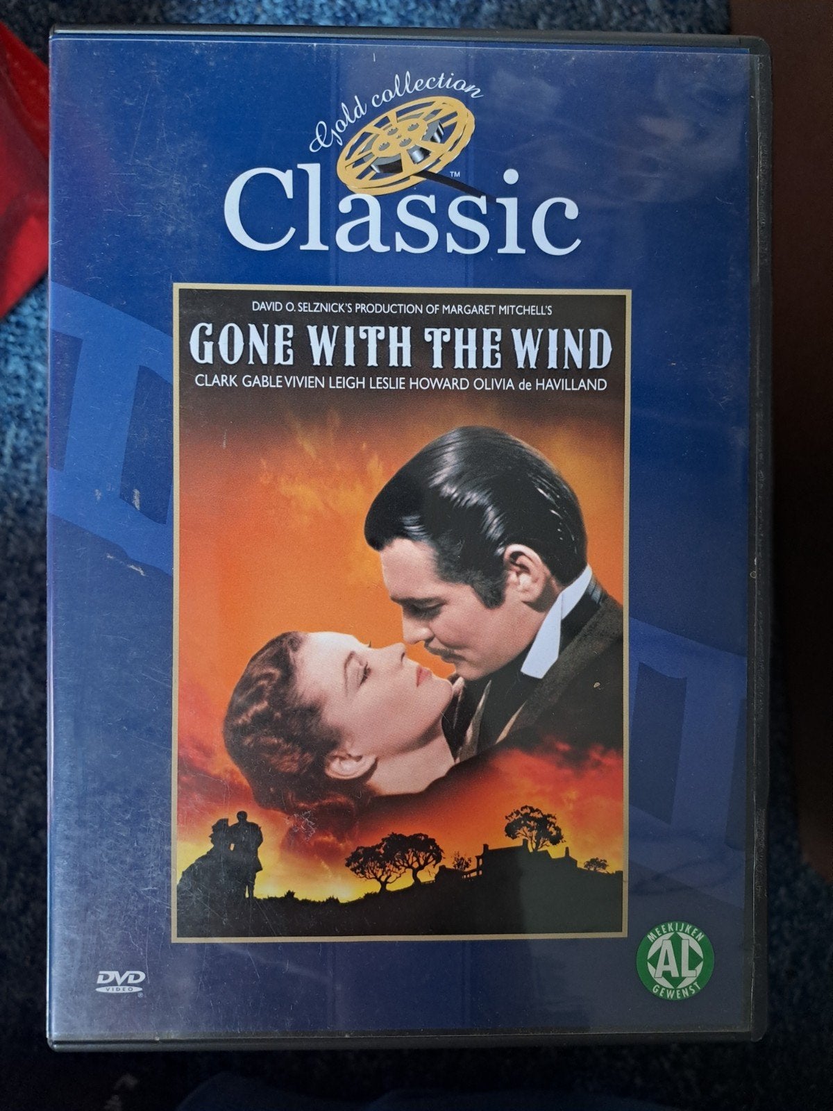Gone with the wind (dvd), Cd's en Dvd's, Dvd's | Klassiekers, Alle leeftijden, Drama, Ophalen of Verzenden, Zo goed als nieuw