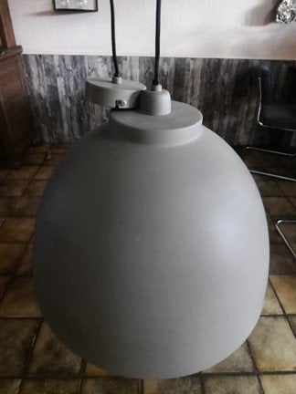 Grote hanglamp, Huis en Inrichting, Lampen | Hanglampen, Zo goed als nieuw, Metaal, Robuust, E27 (groot)