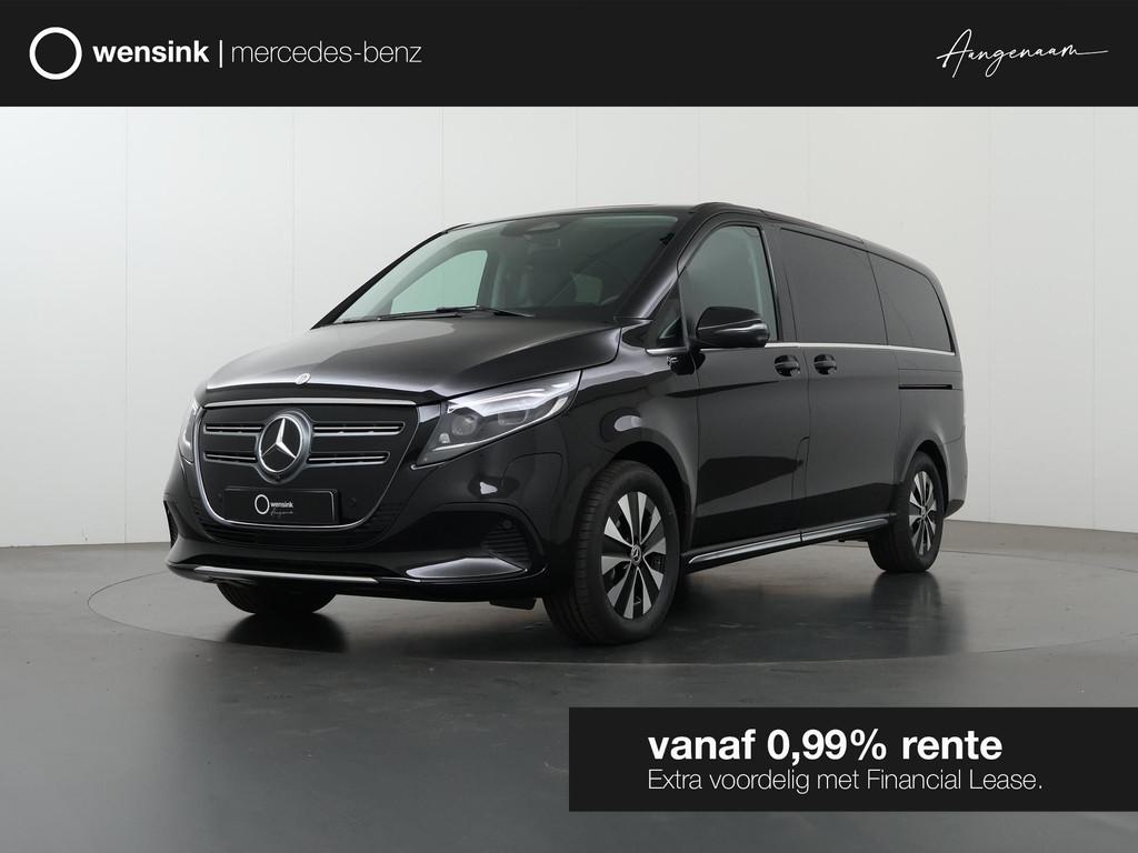 Mercedes-Benz EQV 300 L2 Avantgarde 90 kWh | Burmester | Mul, Stof, Zwart, 7 stoelen, Mercedes-Benz