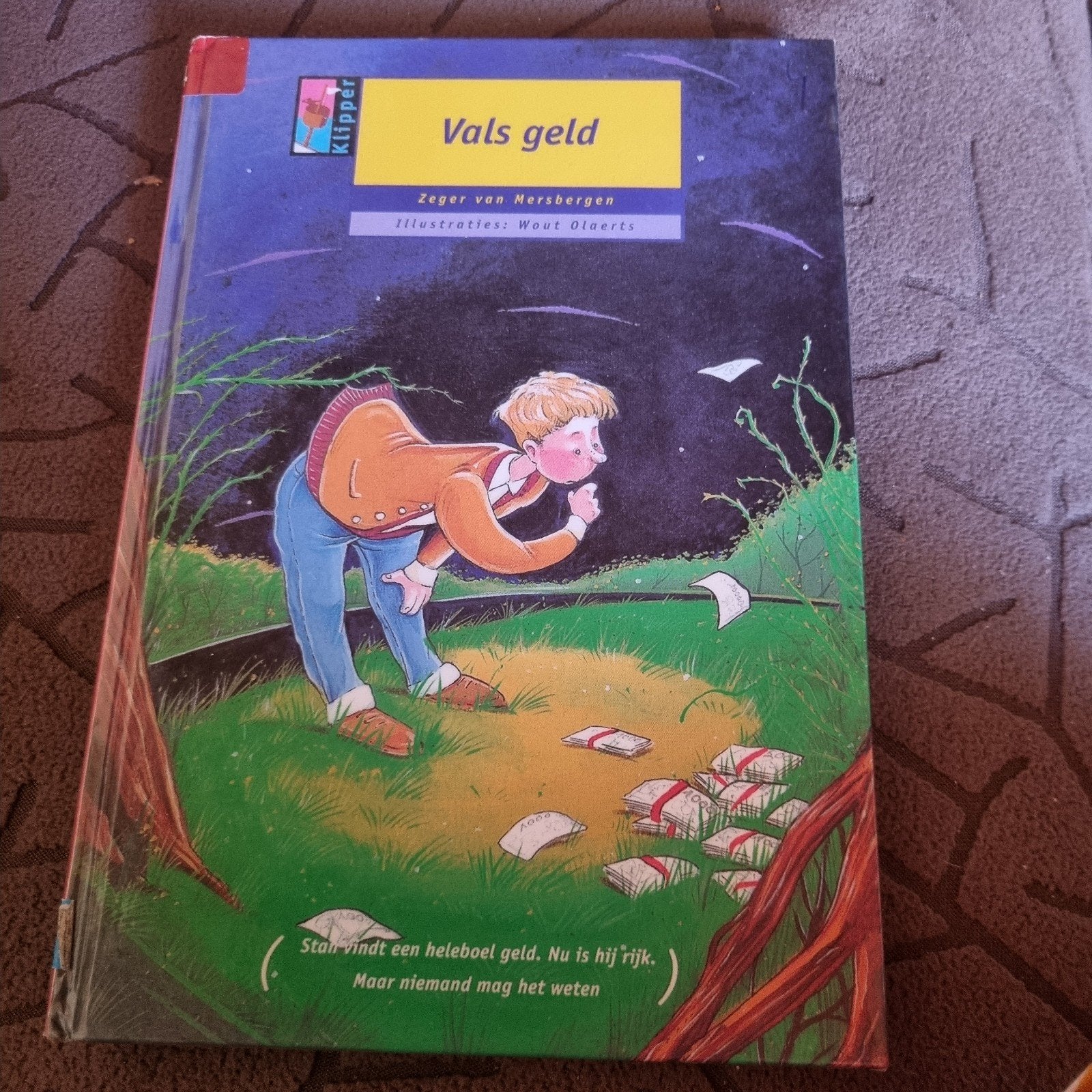 Vals geld - Zeger van Hersbergen (Klipper), Ophalen of Verzenden, Gelezen, Zeger van Hersbergen, Fictie algemeen