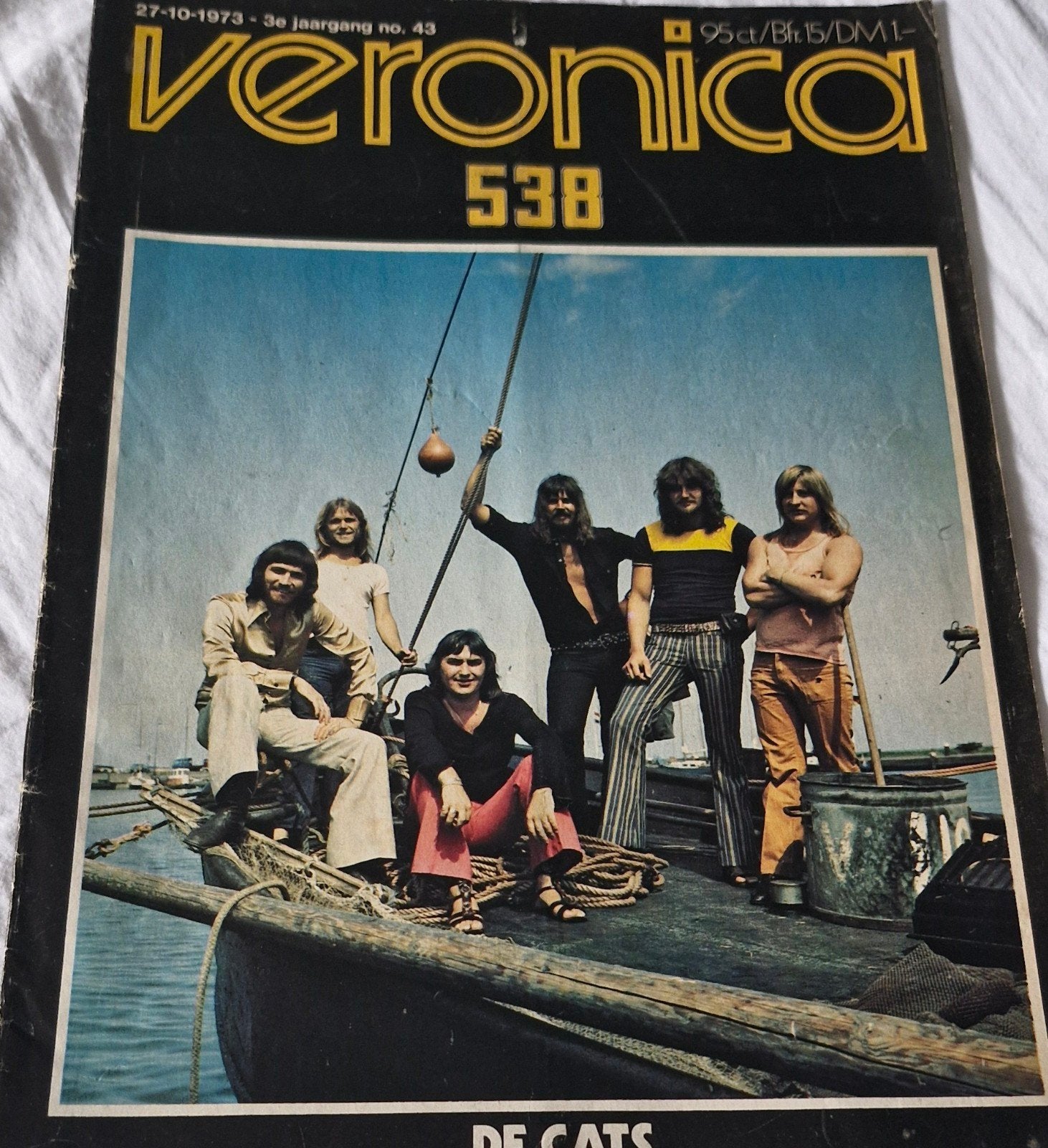Veronica Magazine 538 - 27-10-1973 - De Cats, Jan Wolkers, Boeken, Ophalen of Verzenden, Gelezen, Muziek, Film of Tv