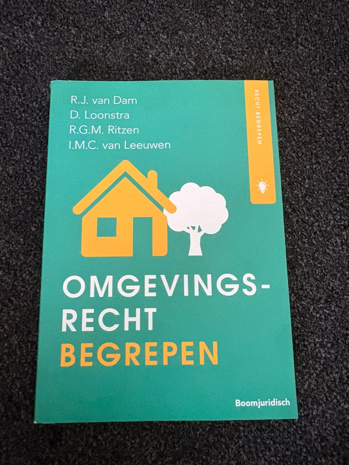 Omgevingsrecht begrepen, D. Loonstra; R.J. van Dam; R.G.M. Ritzen; I.M.C. van Leeuwen, Zo goed als nieuw, Alpha, HBO