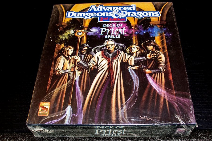 ADD2nd Edition Deck of Priest Spells (Sealed Box) TSR 1992, Ophalen of Verzenden, Zo goed als nieuw, Overige soorten, Toebehoren
