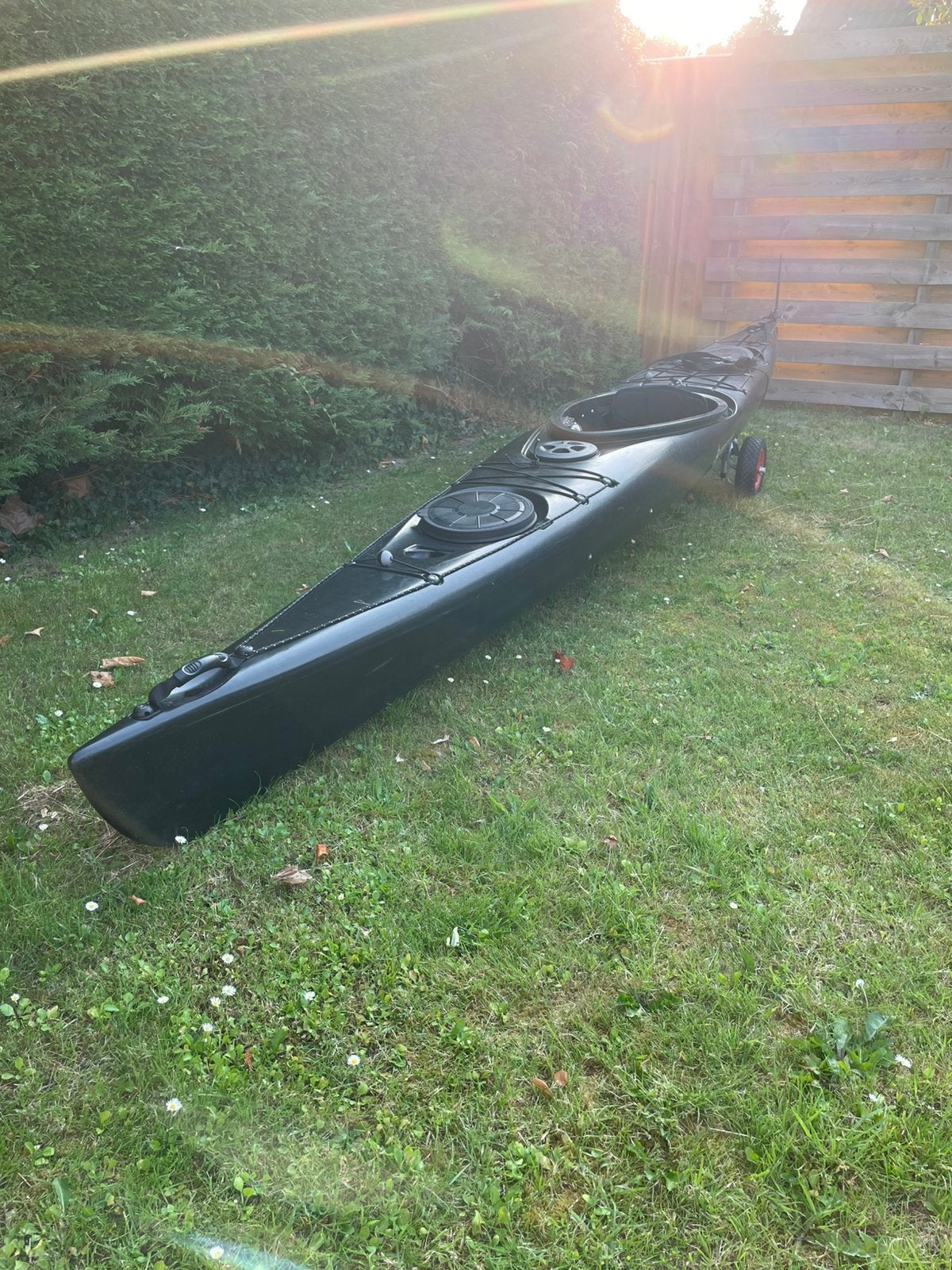 Complete Liker Expedition Zeekajak / Touring Kajak (4,5m), Watersport en Boten, Kajaks, Ophalen, 1-persoons
