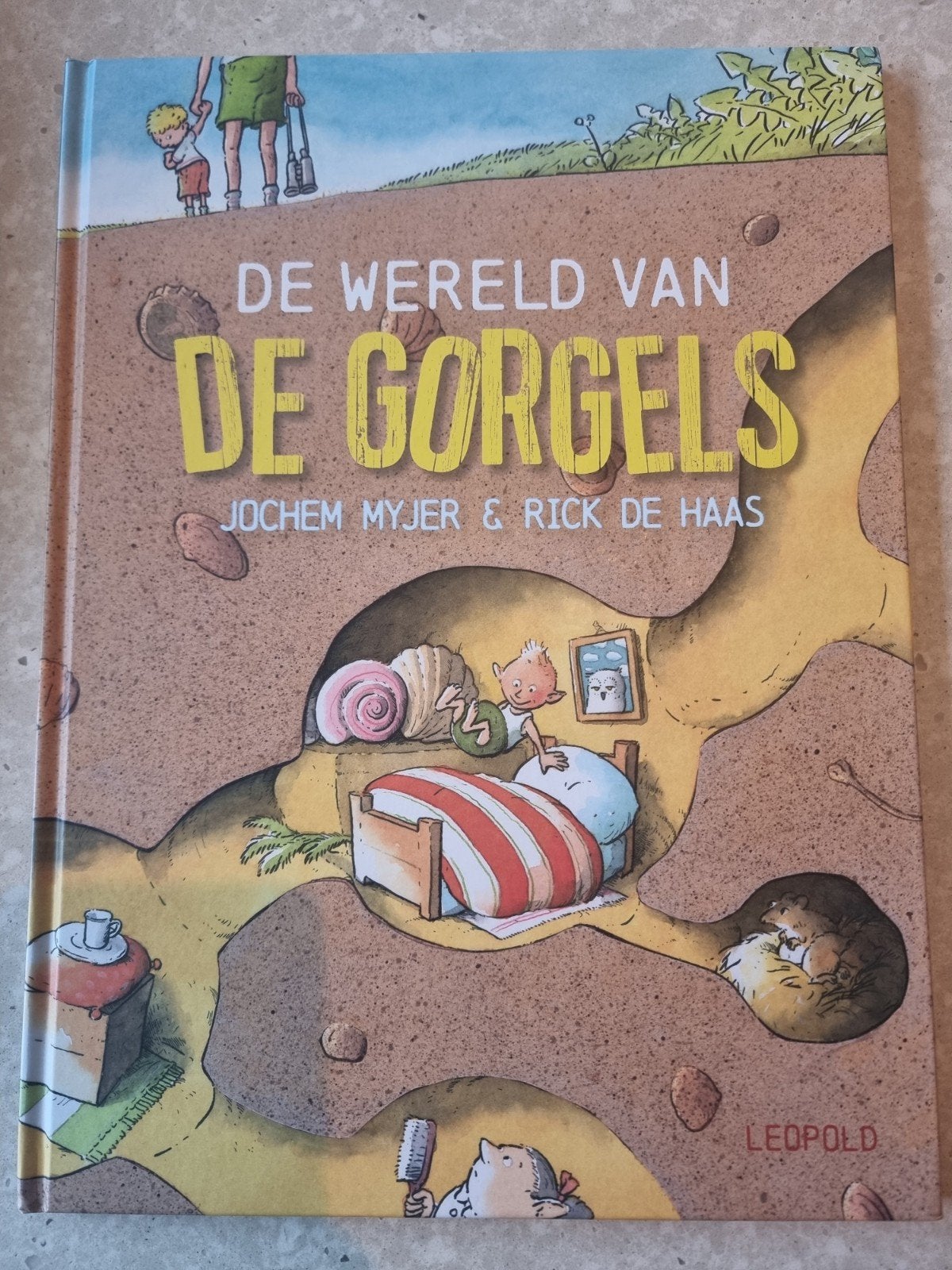 De Wereld van de Gorgels - Jochem Myjer & Rick de Haas, Boeken, Ophalen of Verzenden, Zo goed als nieuw, Jochem Myjer, Fictie algemeen