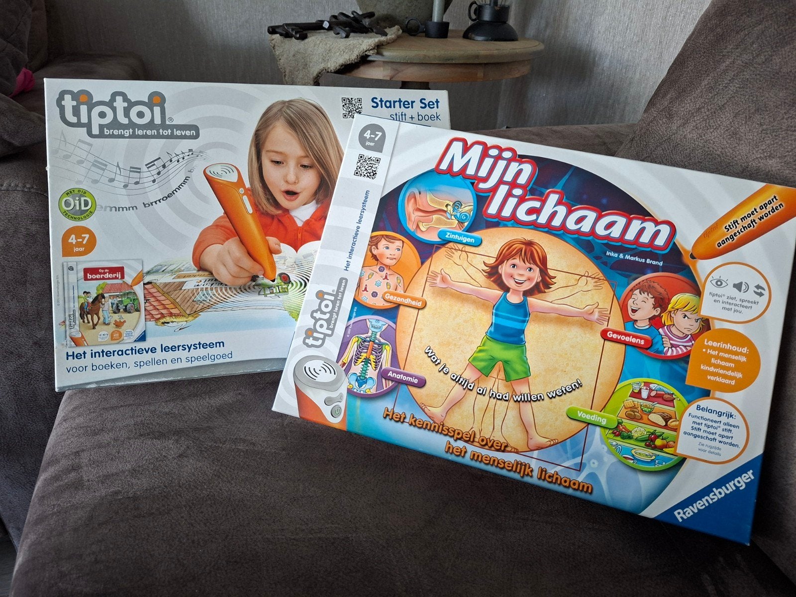 tiptoi starterset boerderij + mijn lichaam, Kinderen en Baby's, Ophalen of Verzenden