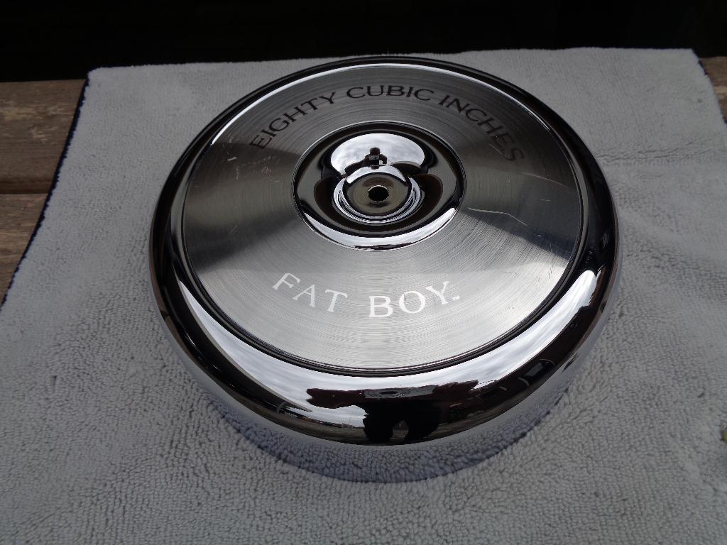 Harley Davidson Fatboy luchfilterdeksel  (90-99), Verzenden, Gebruikt