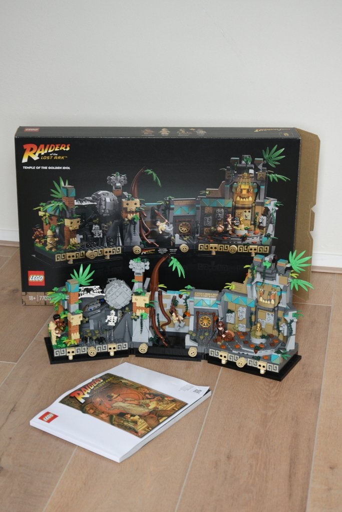 LEGO 77015 Indiana Jones en de tempel van het gouden beeld, Ophalen, Compleet, Gebruikt, Overige thema's