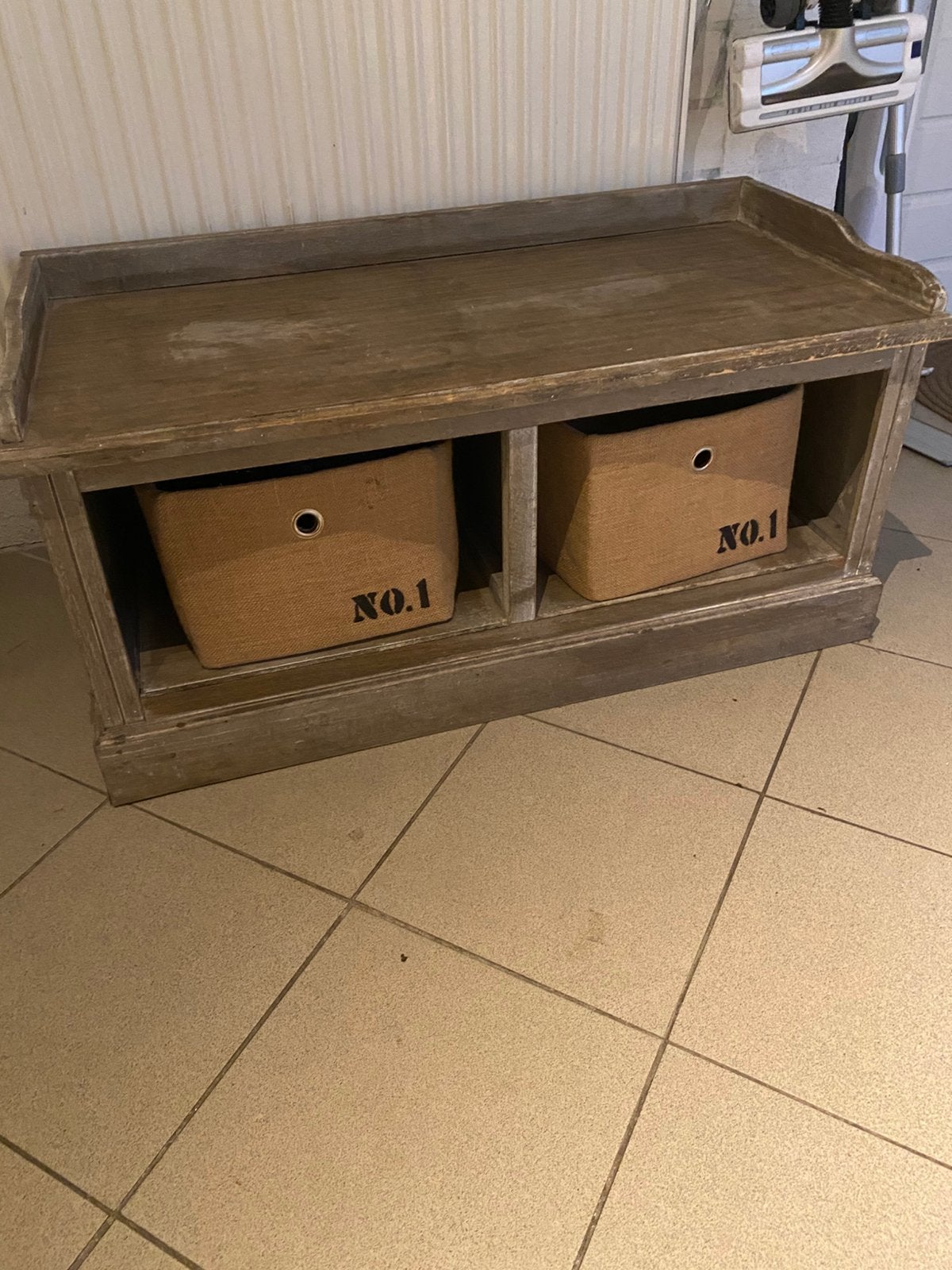 Halbankje., Ophalen, Minder dan 50 cm, Gebruikt, 125 cm of meer