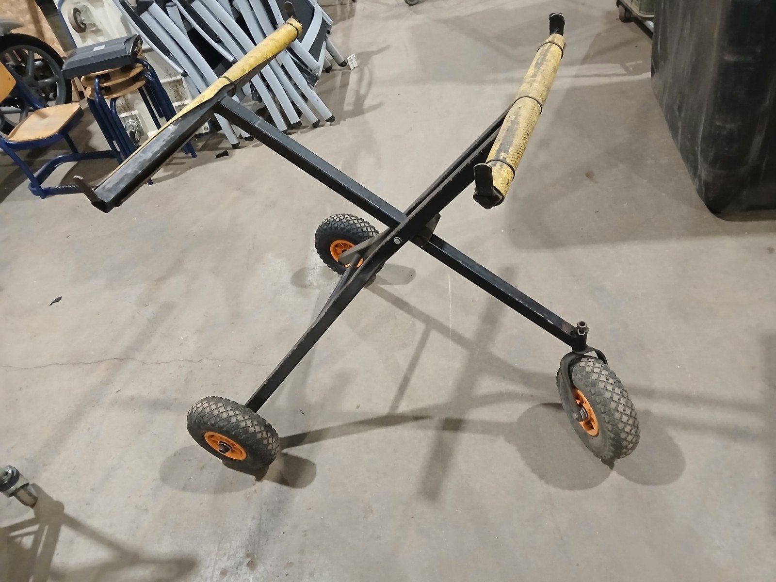 Go kart trolley dolly transportkar / monteur standaard, Ophalen of Verzenden, Go kart, Trolley, Karting