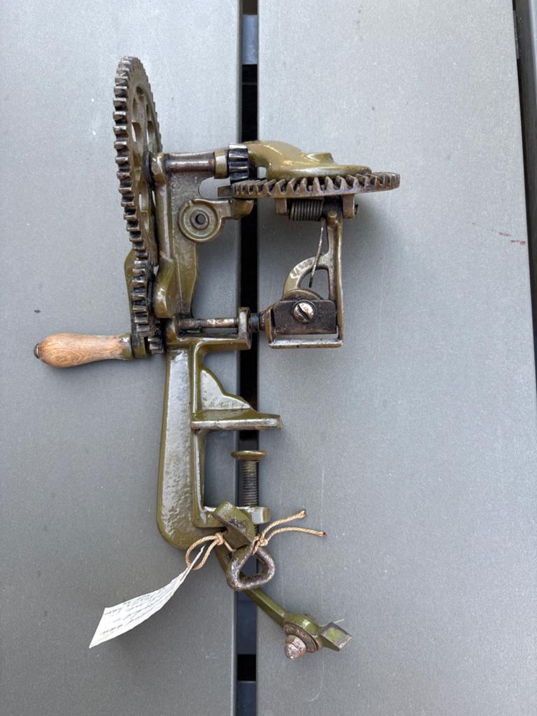 Vintage (Aard)appelschilmachine - Werkt nog steeds!, Ophalen of Verzenden