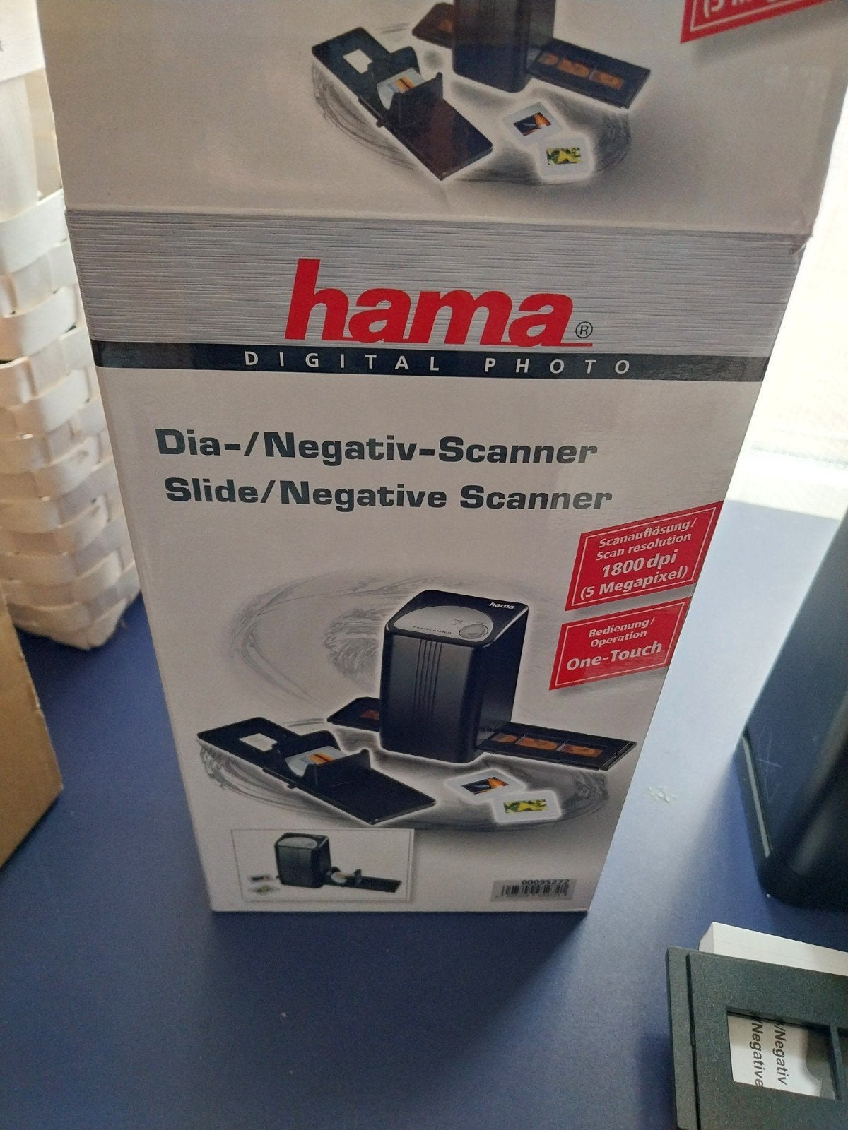 Hama Dia-/Negativ-Scanner - Digitaliseer je herinneringen, Ophalen, Zo goed als nieuw, Diascanner, Hama