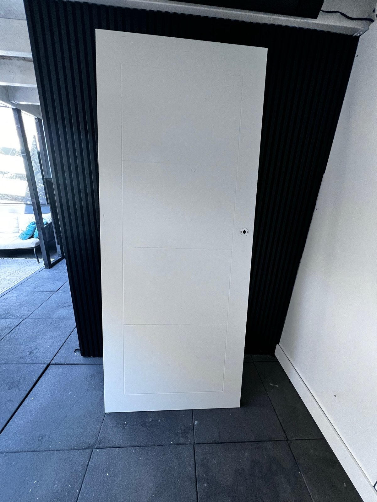 Binnendeur connect CN55 wit lak! (verwijderbare sticker), Doe-het-zelf en Verbouw, Ophalen of Verzenden, Gebruikt, Binnendeur
