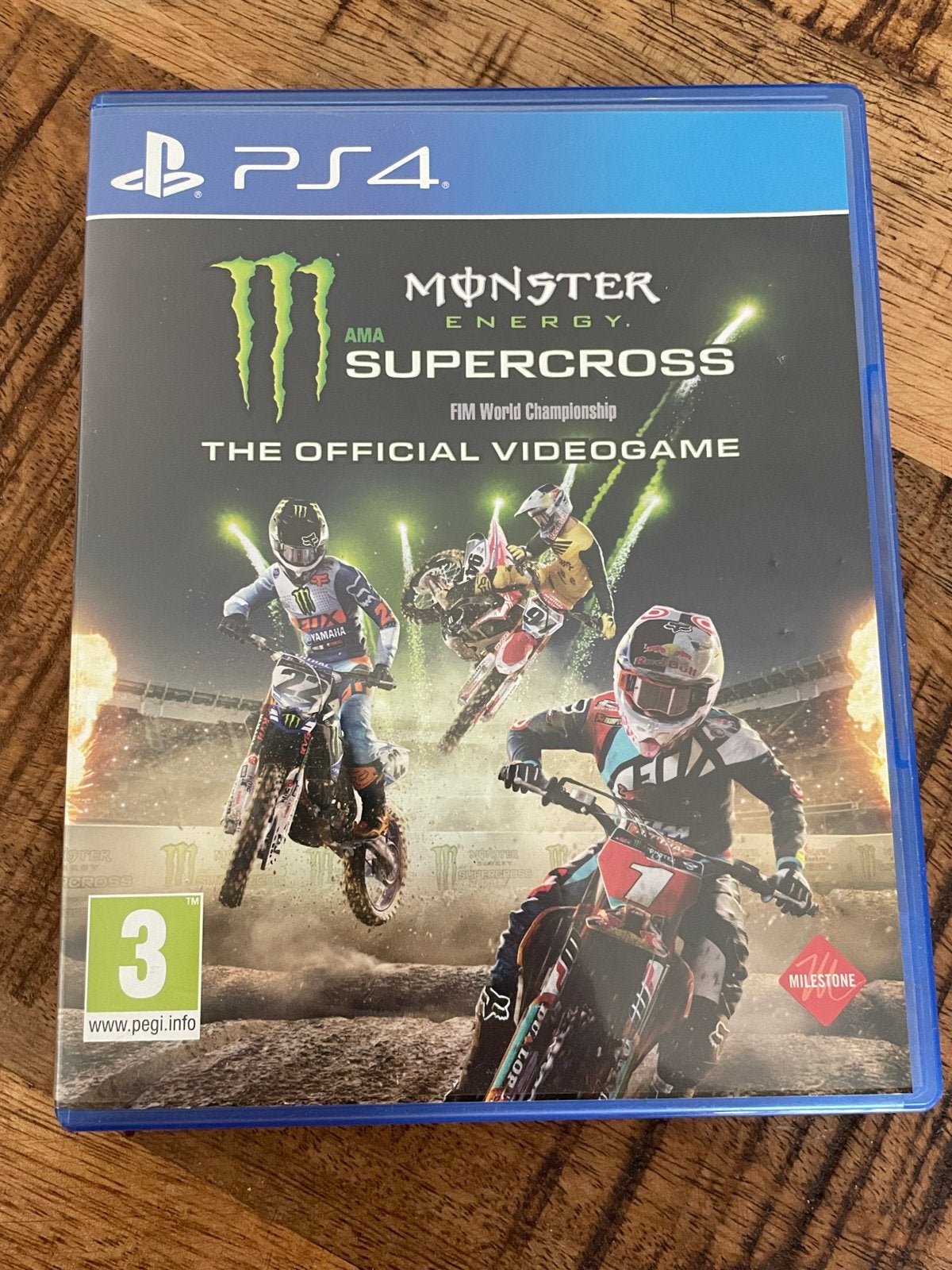 Monster Energy Supercross PS4, Verzenden, 1 speler, Racen en Vliegen, Zo goed als nieuw