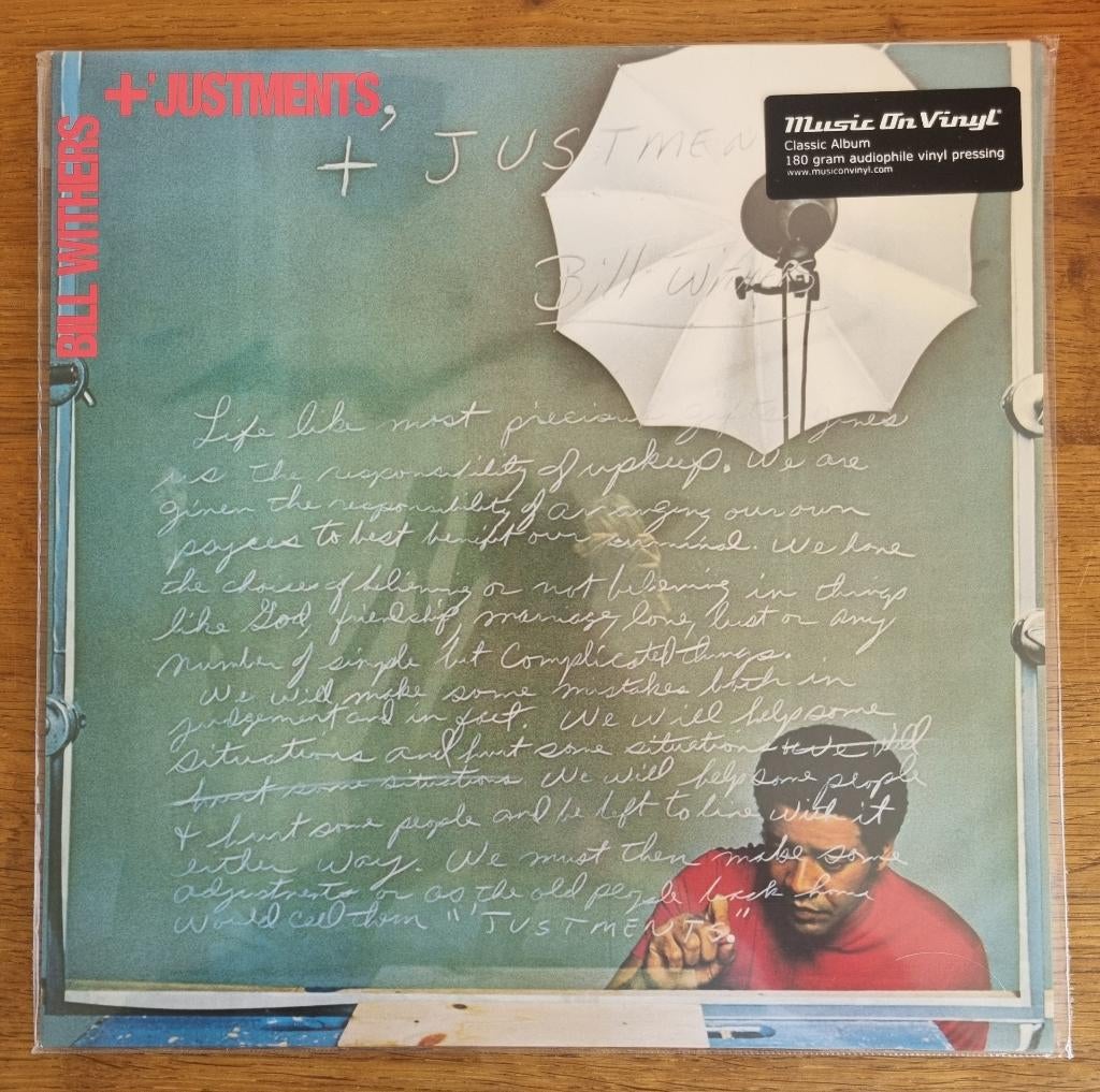 Bill Withers - + Justments (LP - reissue), Geseald, Ophalen of Verzenden, 1970 - 1979, 12 inch