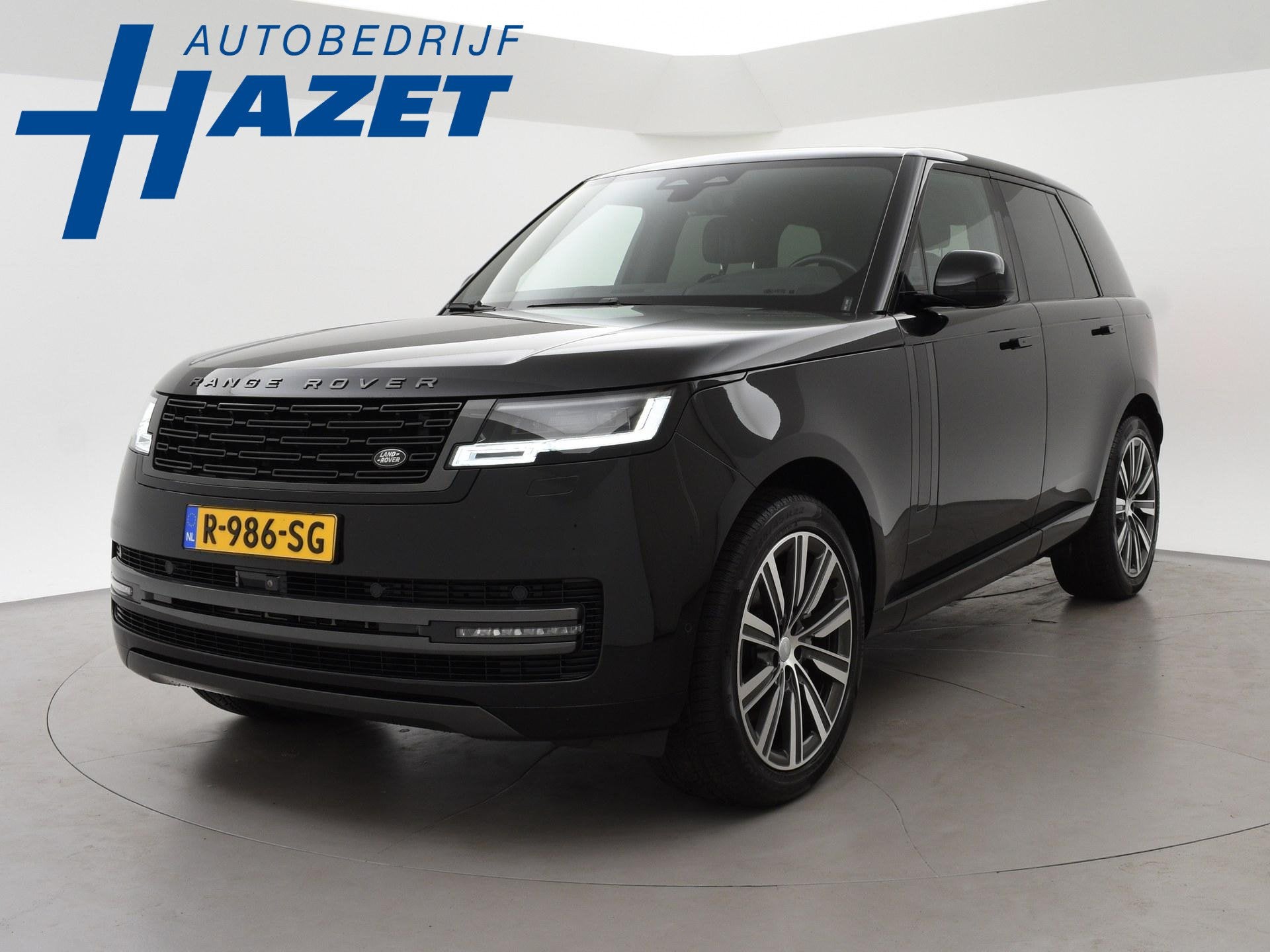 Land Rover Range Rover 3.0 D300 HSE MHEV *BTW* SHADOW PACK +, Auto's, 313 €/maand, Gebruikt, Zwart, Bedrijf