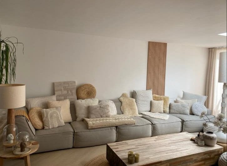 Modulaire Elementenbank - Comfortabel en Flexibel BARLETTA, Ophalen, 100 tot 125 cm, Hoekbank, 300 cm of meer