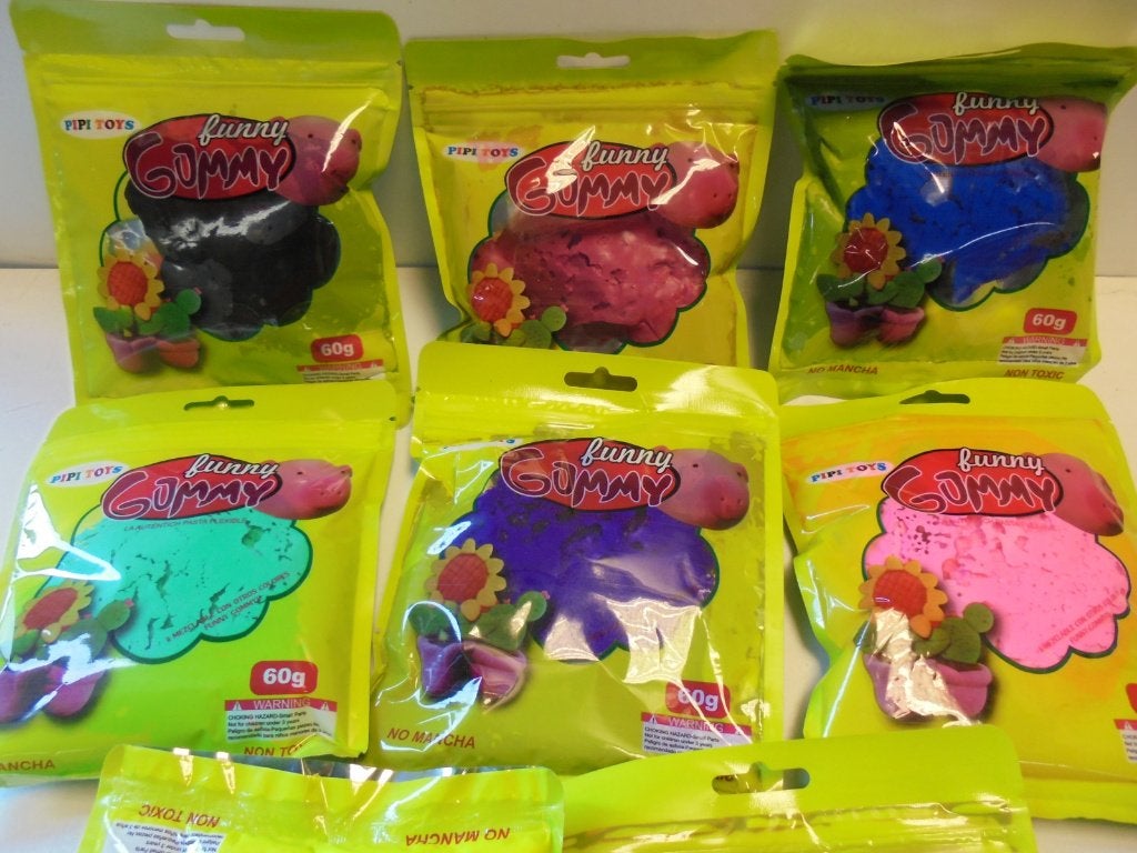Partij kneed gummy mix kleuren, Ophalen of Verzenden, Nieuw