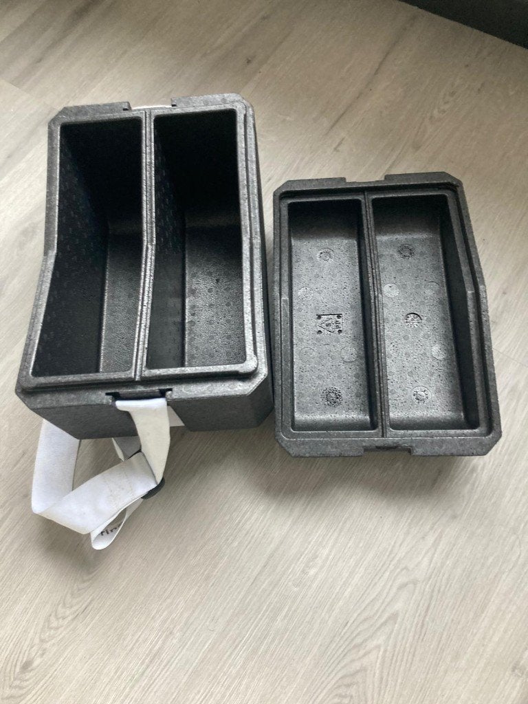 Geïsoleerde thermobox food transport catering box, Overige typen, Ophalen of Verzenden, Gebruikt, Zwart