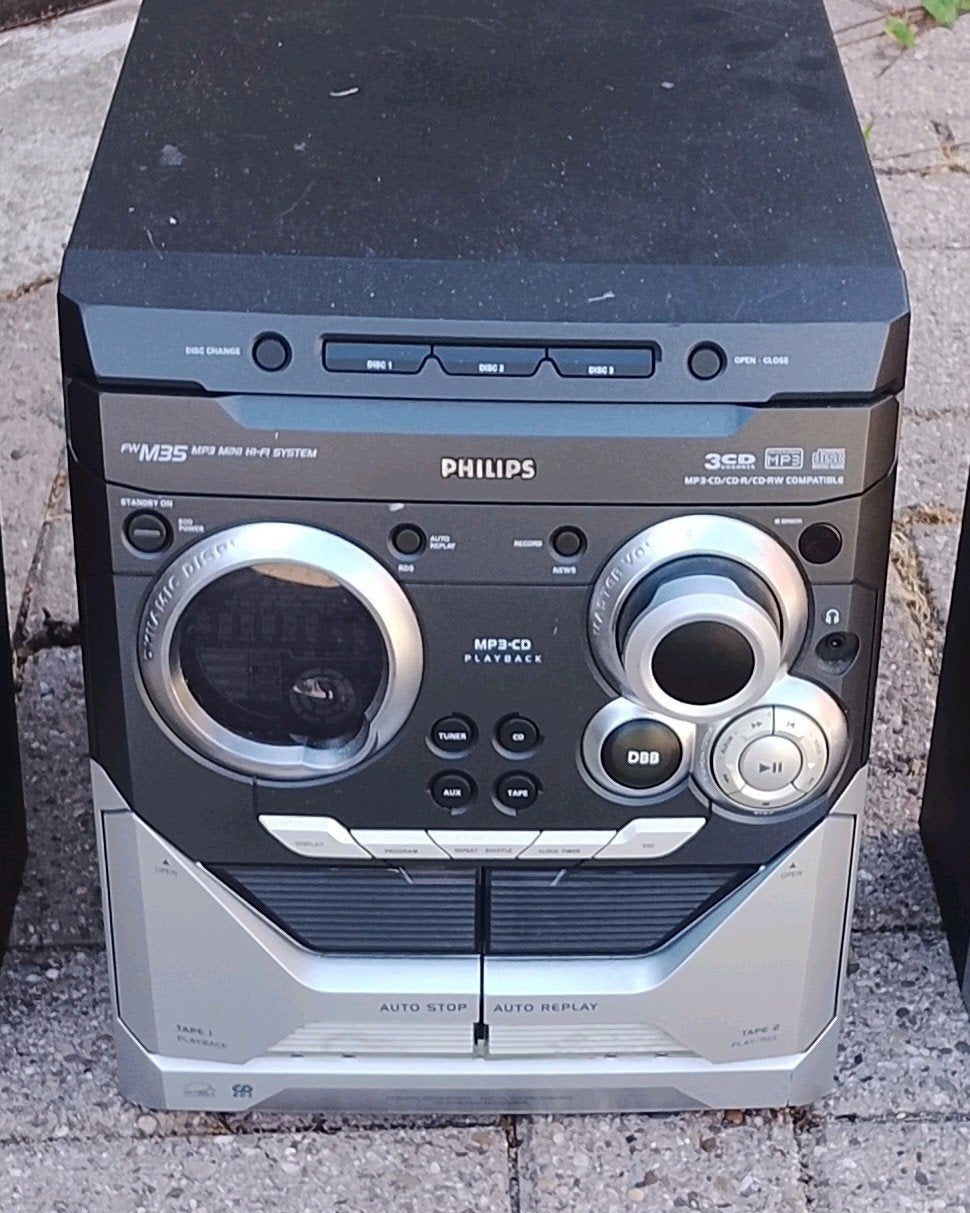 Philips FWM35/22 Hi-Fi Systeem, Ophalen, Philips, Gebruikt, Microset