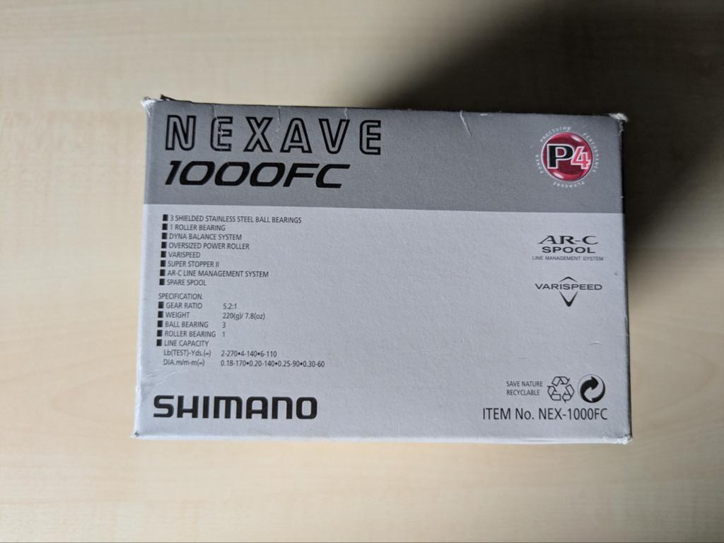 Shimano Nexave 1000FC, Ophalen of Verzenden, Nieuw, Molen
