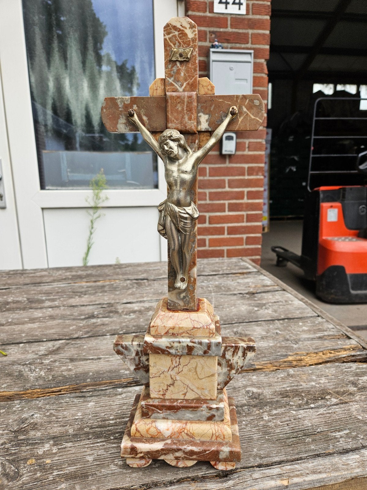 Kruisbeeld, Antiek en Kunst, Antiek | Religie, Ophalen of Verzenden