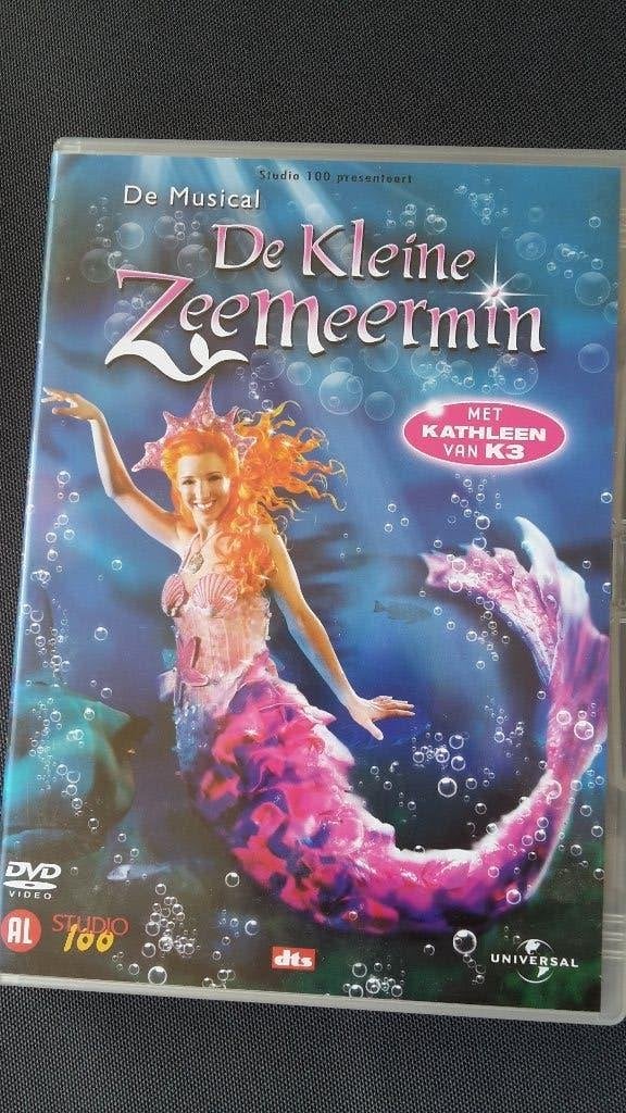 DVD Studio 100 musical De kleine zeemeermin, Show, Alle leeftijden, Ophalen of Verzenden, Zo goed als nieuw