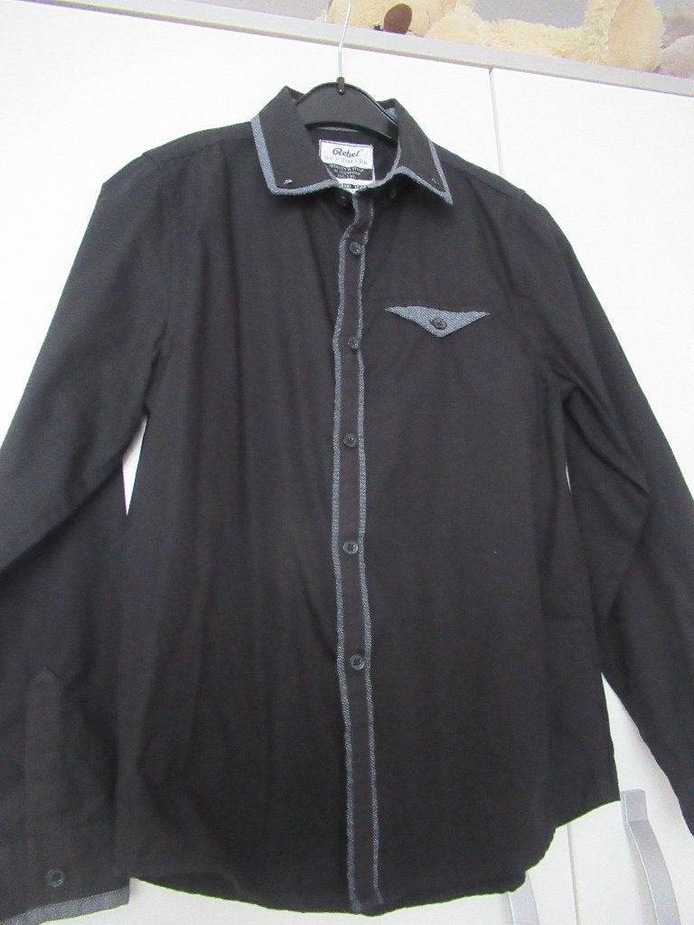 Overhemd jongen lange mouw/ maat 152, Gebruikt, Overhemd of Blouse, Ophalen of Verzenden, Primark