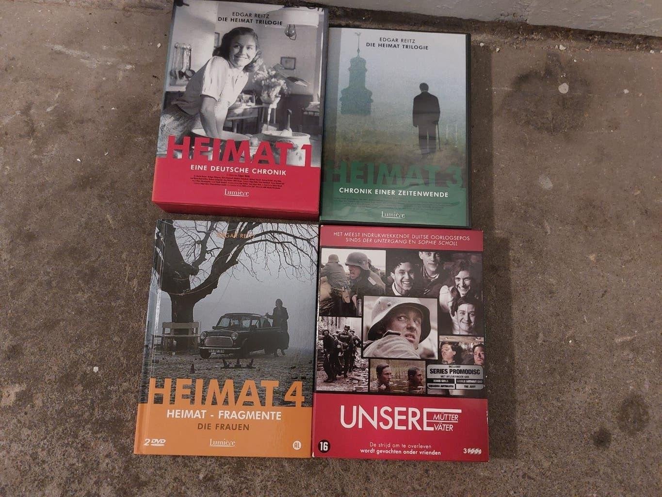 Lumier DVD boxen Unsere Heimat en DVD box Unsere Vater Muter, Vanaf 9 jaar, Ophalen of Verzenden, Zo goed als nieuw, Overige genres
