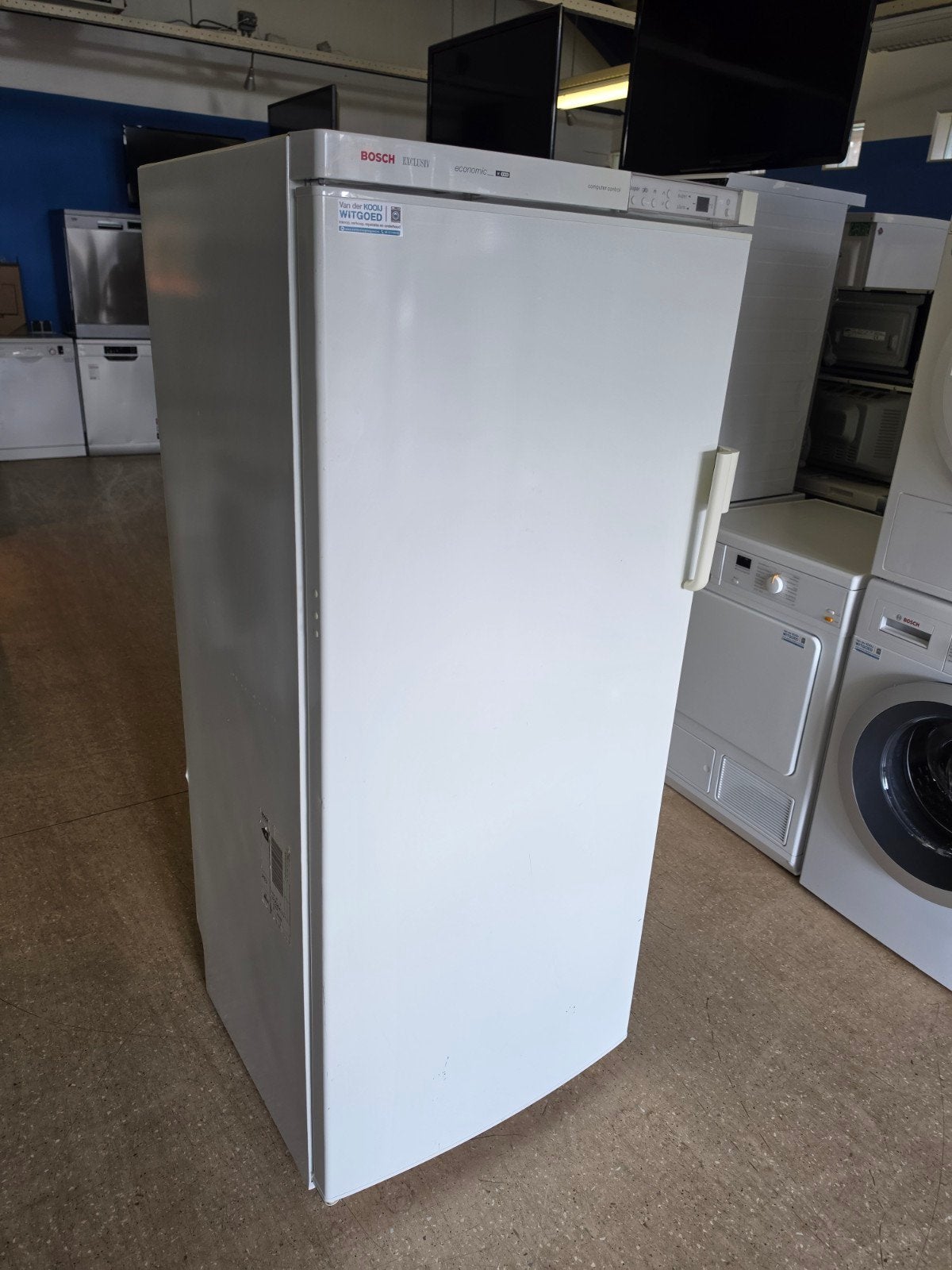 Bosch vrijstaande vrieskast | A klasse | Gratis thuis 🚚✅️, Jirnsum, 160 cm of meer, Zo goed als nieuw, Energieklasse A of zuiniger