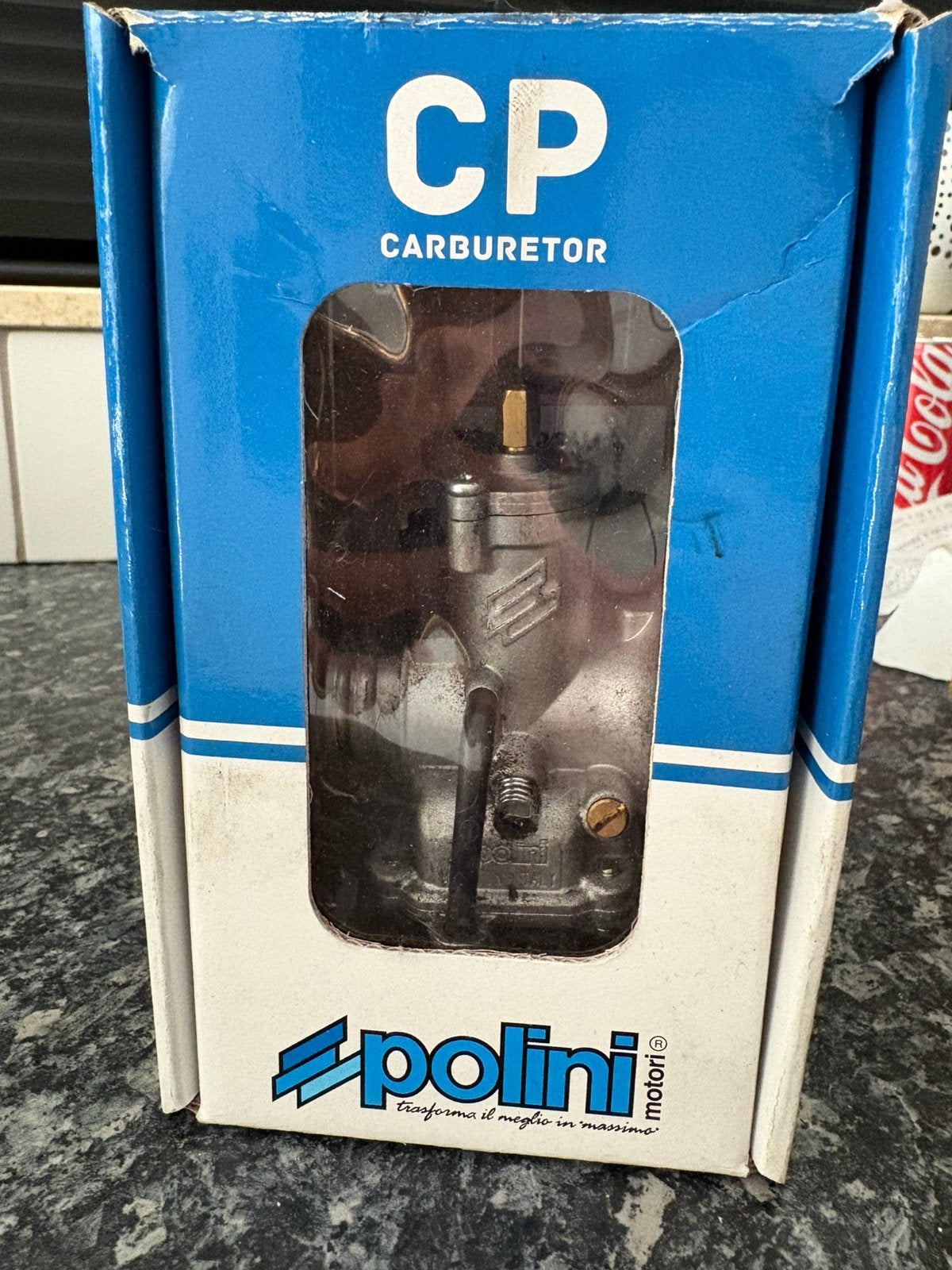 Polini cp carb 21mm, Ophalen of Verzenden, Zo goed als nieuw, Carburateur
