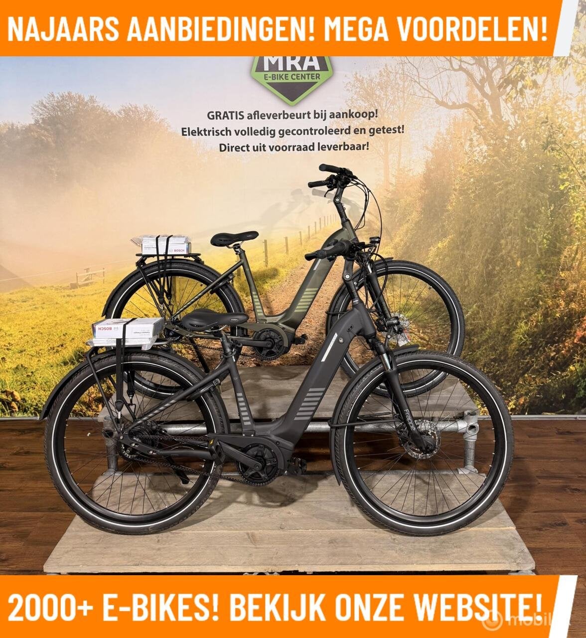 Frappe FBC 800I en 850I met BOSCH midden motor ebike!, 47 tot 51 cm, Nieuw, 50 km per accu of meer, Overige merken