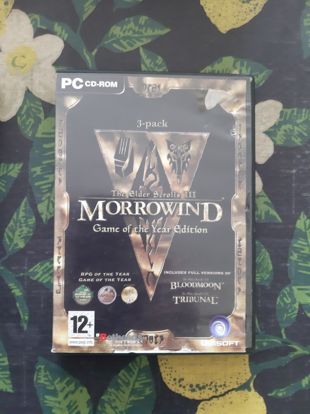 The Elder Scrolls III Morrowind Game of the Year Edition PC, Gebruikt, 1 speler, Ophalen of Verzenden, Role Playing Game (Rpg)