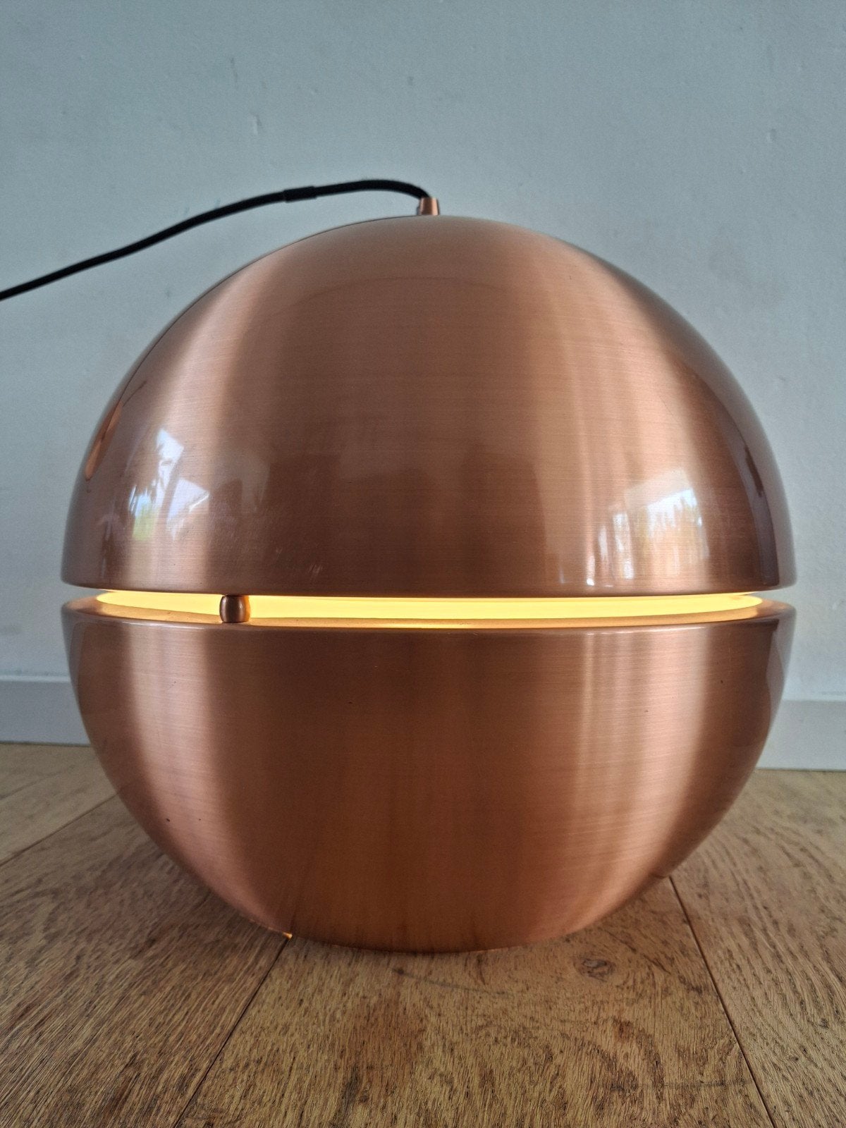 Vintage Koperen Hanglamp Zuiver - Space Age, Ophalen