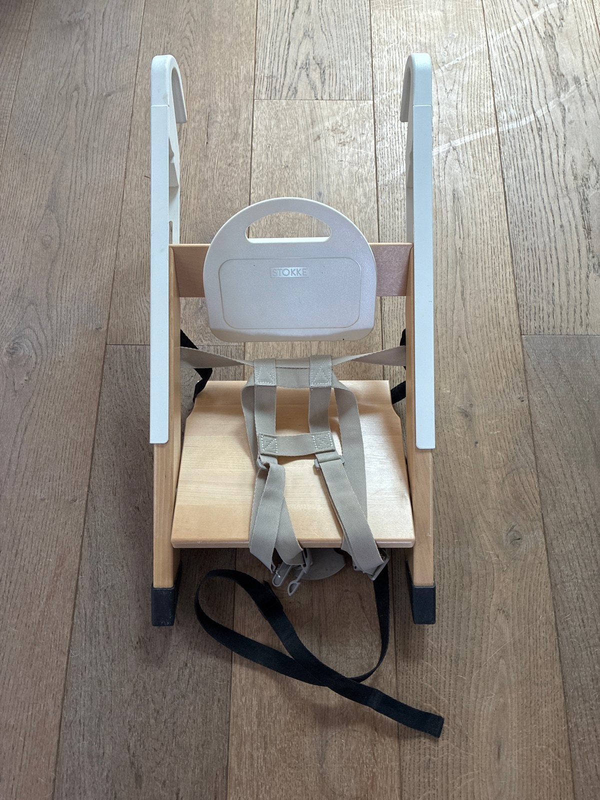 Stokke, Ophalen of Verzenden, Gebruikt, Meegroeistoel, Aanschuifbaar