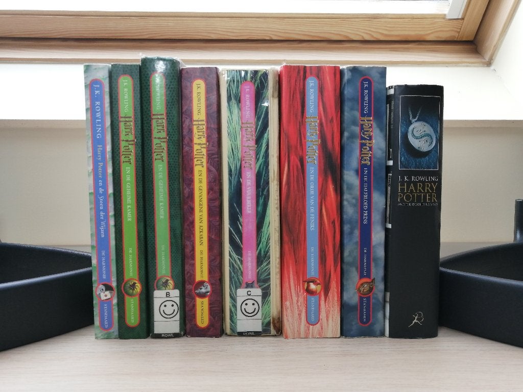 Harry Potter Boeken Set - Deel 1 - 7, Verzenden, Gebruikt, Boek of Poster