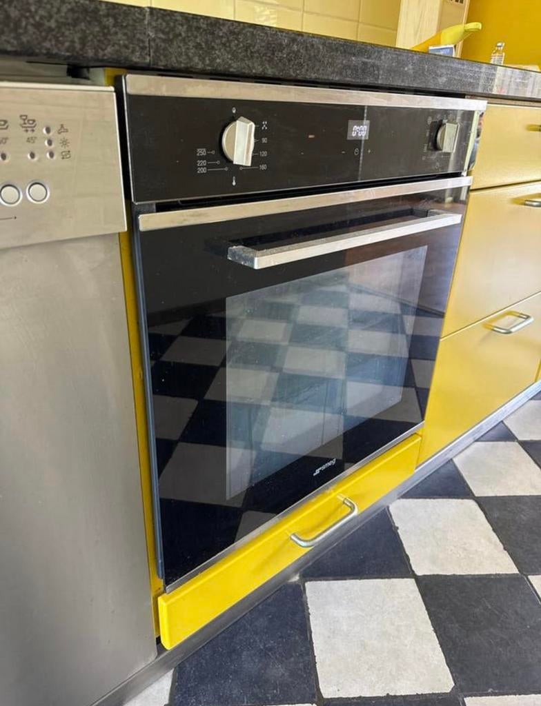SMEG Inbouw Oven - Gebruikt, zelf schoon te maken, Gebruikt, Oven, Inbouw, Ophalen