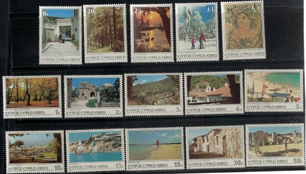 B393 Cyprus 625/40 postfris, Verzenden, Overige landen, Postfris