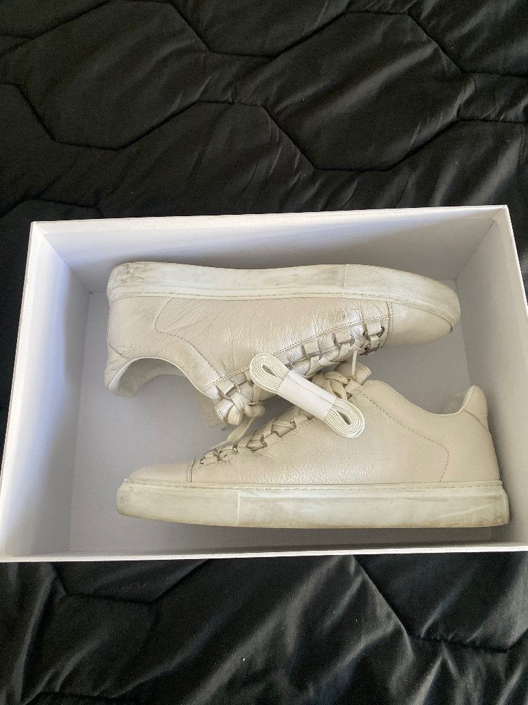 Balenciaga arena low, Kleding | Heren, Schoenen, Wit, Ophalen of Verzenden, Sneakers of Gympen, Gedragen