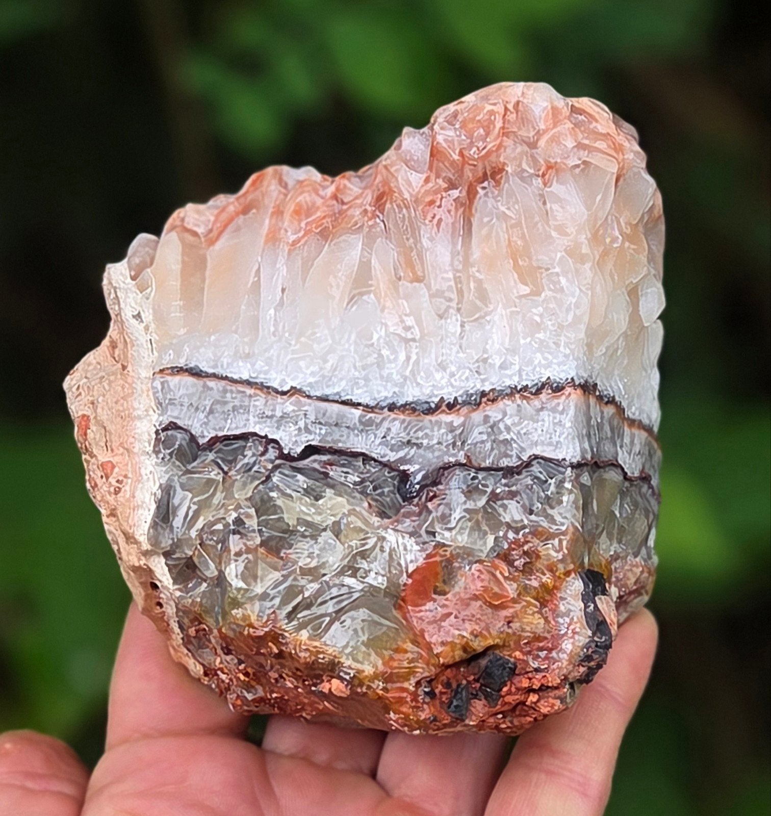 3 banden calciet - 627gr, Ophalen of Verzenden