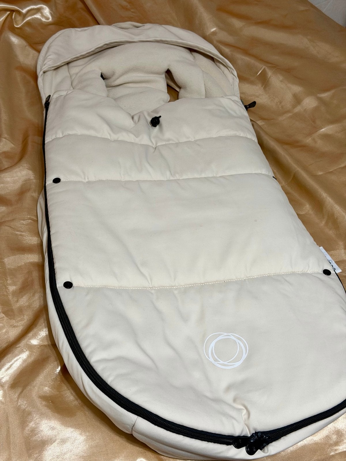 Bugaboo Voetenzak - Crème/Beige, Ophalen of Verzenden, Zo goed als nieuw