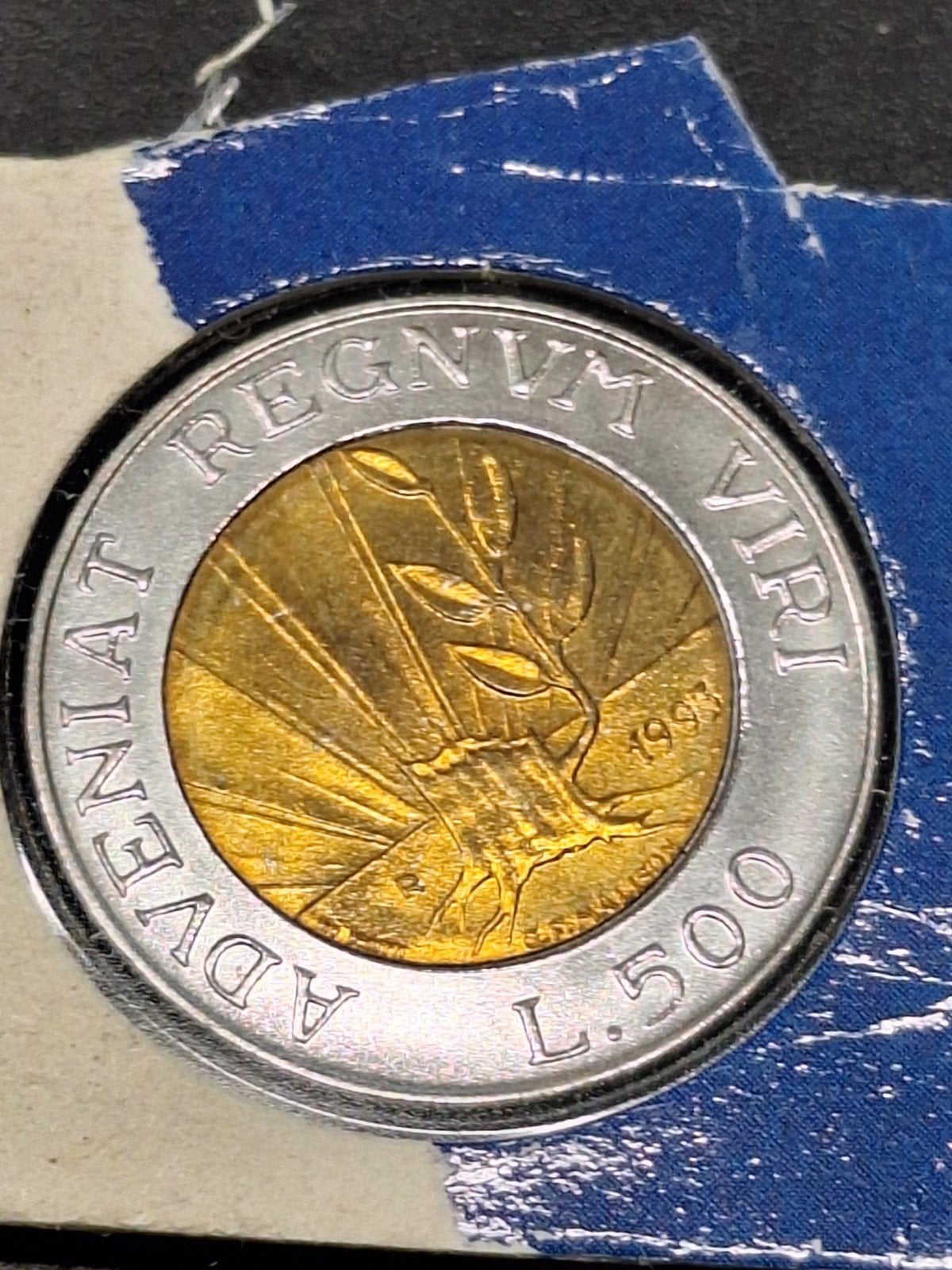 San Marino 500 lire 1993, Ophalen of Verzenden, Overige landen